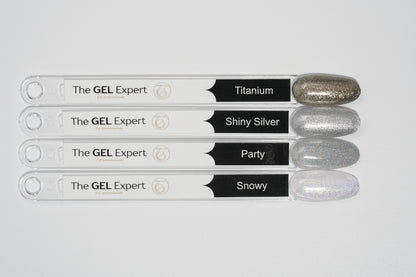 Żelowy lakier hybrydowy Gel Expert - Titanium