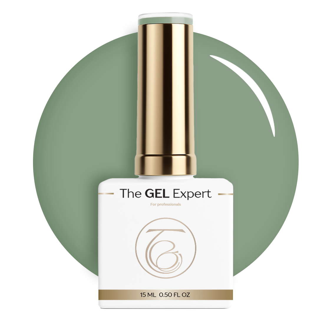 Lakier hybrydowy Gel Expert - Green Tea