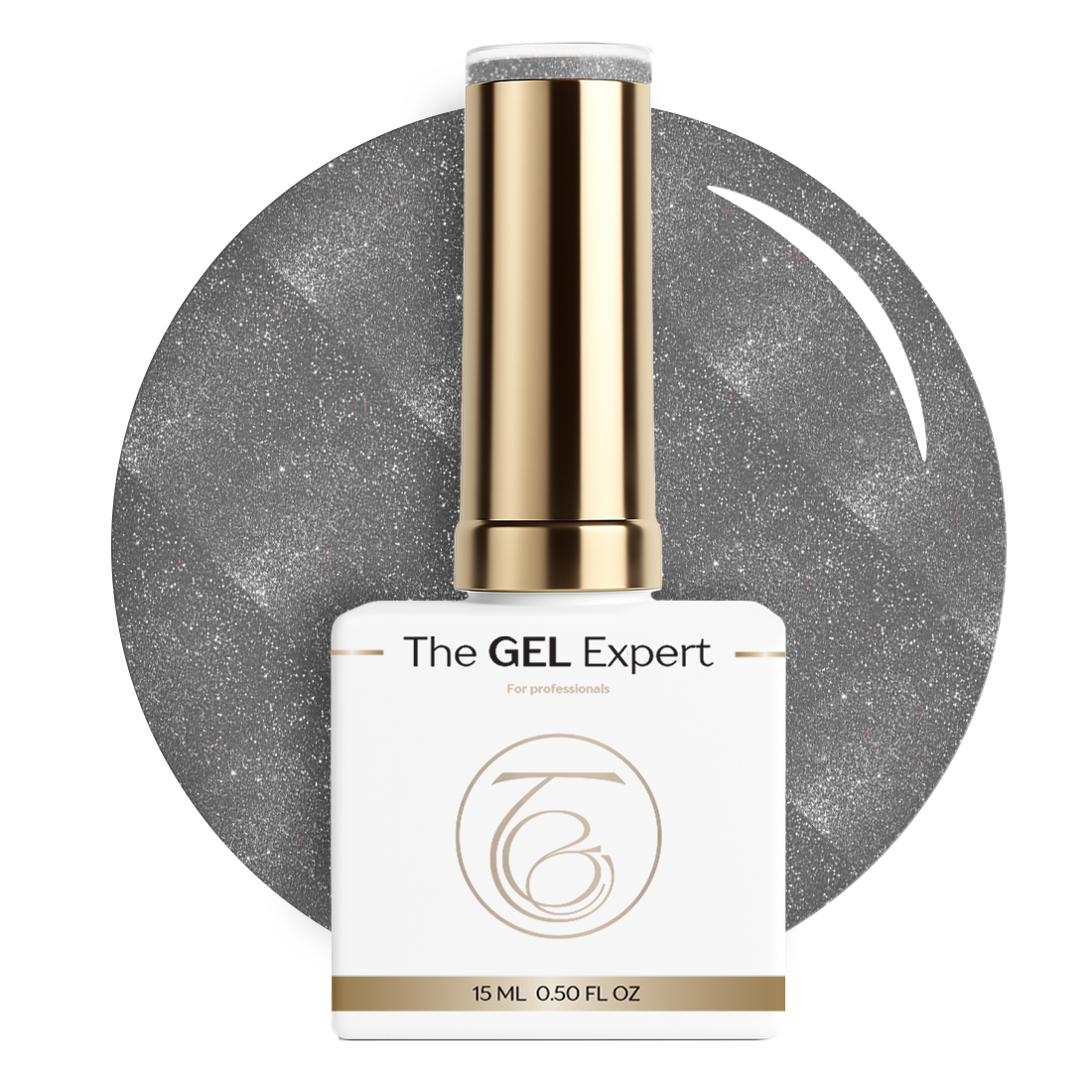 Gel Expert Gelpolish - Błyszczące Srebro