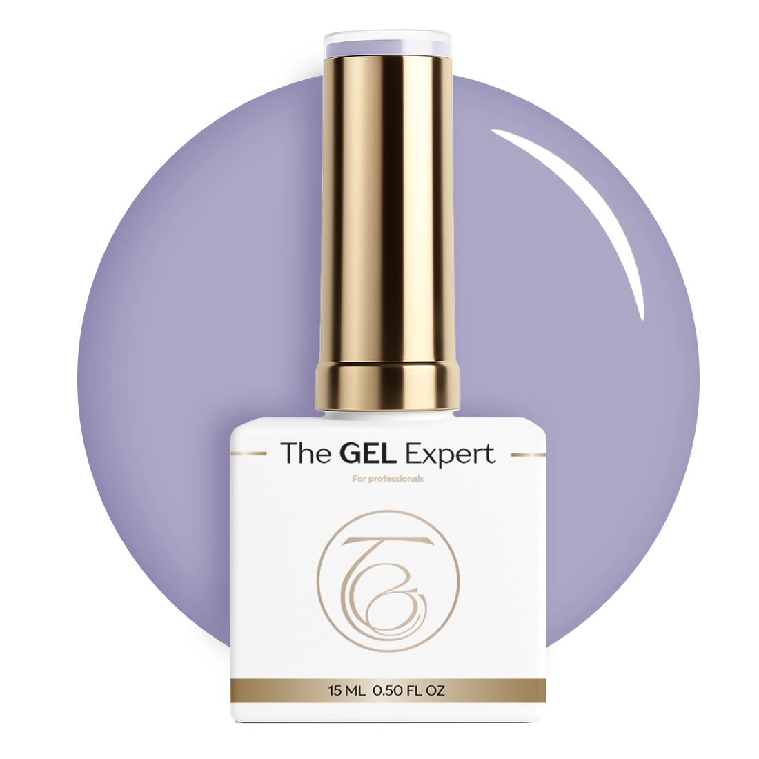Żelowy lakier do paznokci Gel Expert - Lilac