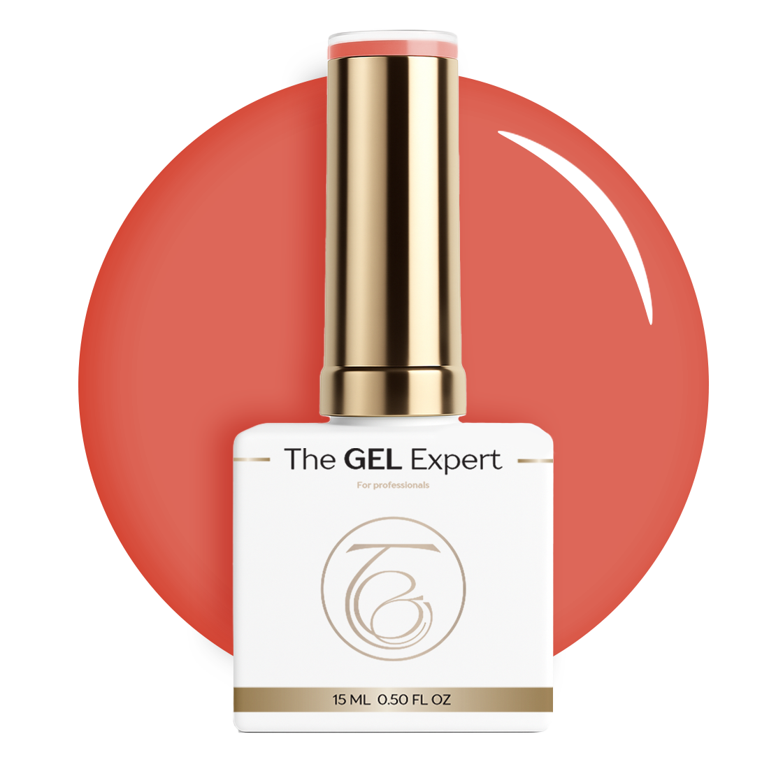 Żelowy lakier do paznokci Gel Expert - Koralowy