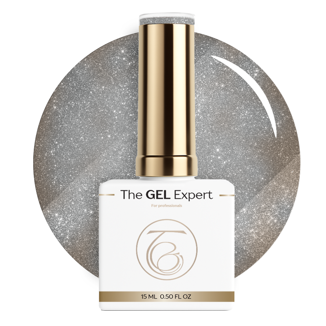 Żel Expert Gelpolish - Sparkle Silver