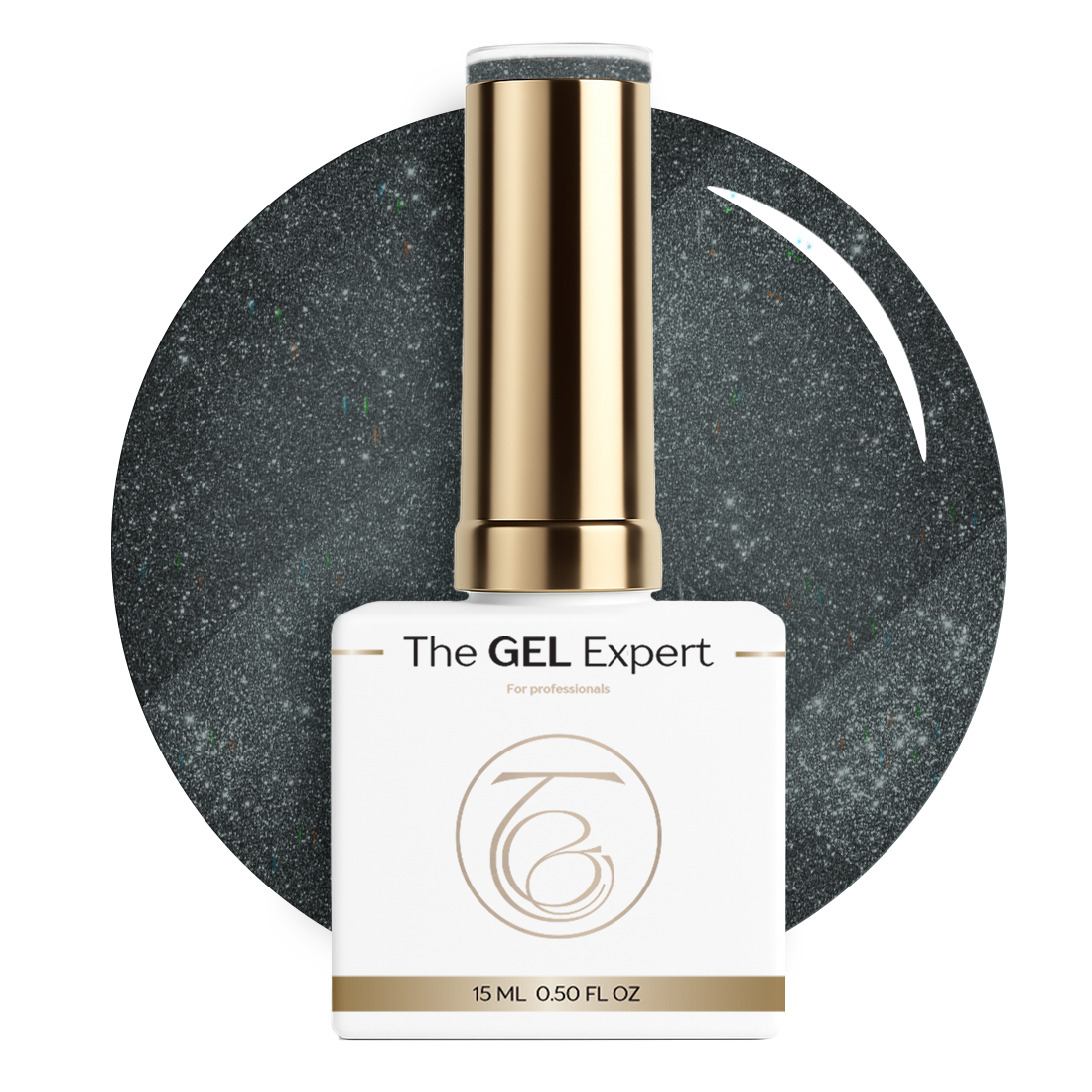 Gel Expert Gelpolish - Sparkle Grey