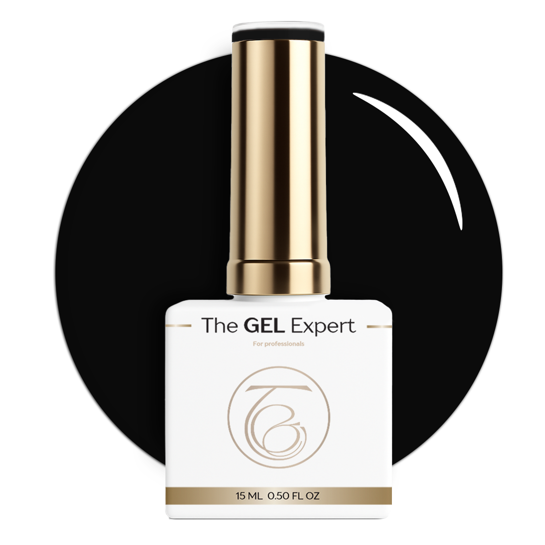 Gel Expert Gelpolish – Black on Black