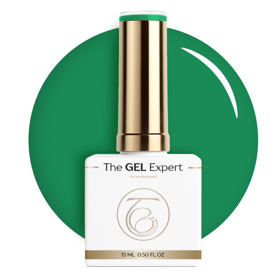 Żelowy lakier do paznokci Gel Expert - Emerald