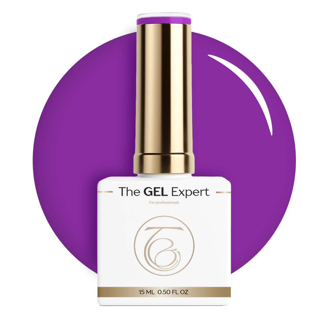 Żelowy lakier do paznokci Gel Expert - Grape